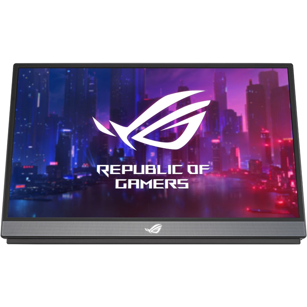 ASUS ROG Strix XG17AHPE - LED monitor - gaming - 17.3in - portable - 1920 x 1080 Full HD (1080p) @ 240 Hz - IPS - 300 cd/m2 - 1000:1 - 3 ms - Micro HDMI, USB-C - speakers