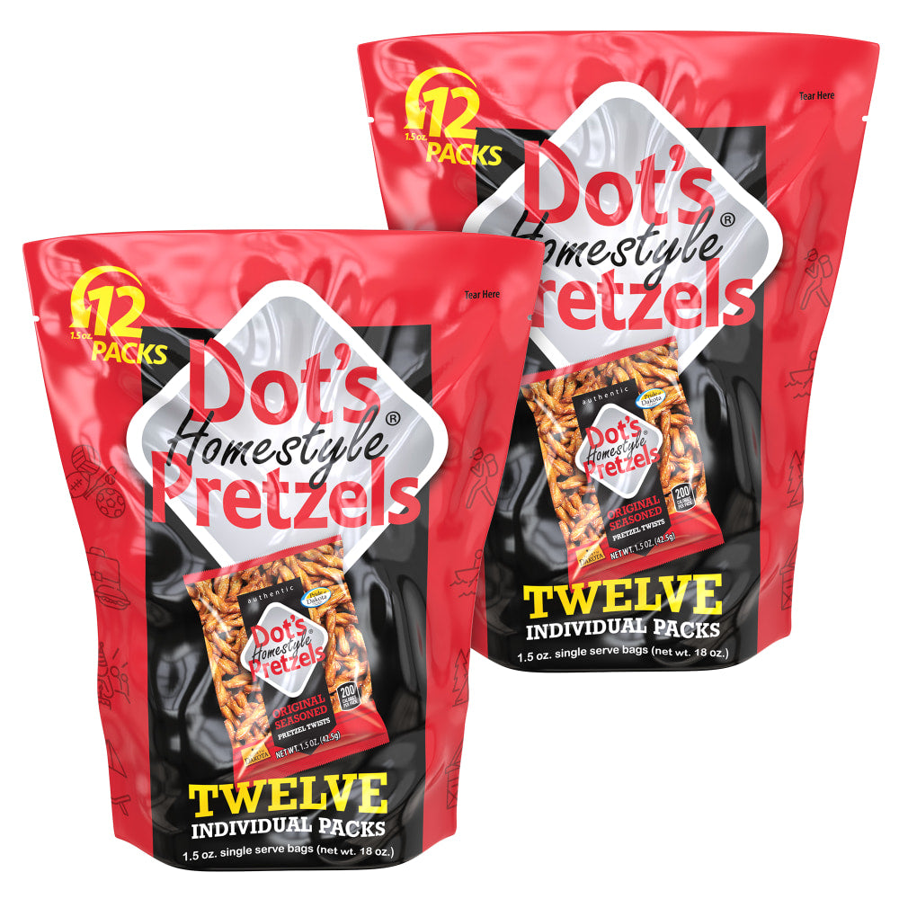 Dot's Original Pretzel Twists, 1.5 Oz, Pack Of 24