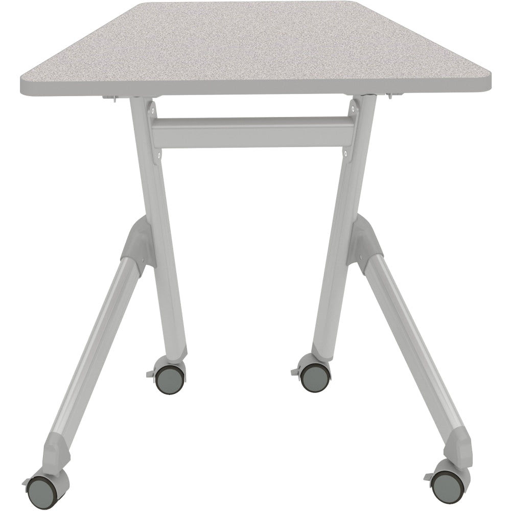 Safco Learn Nesting Trapezoid 33inW Student Desk, Gray