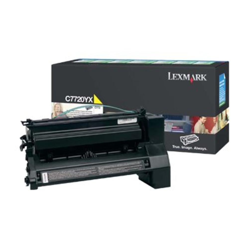 Lexmark C7720YX Yellow High Yield Toner Cartridge