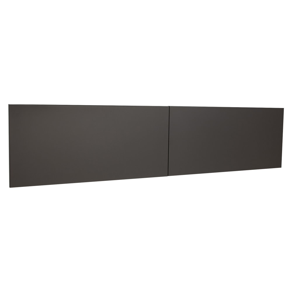 WorkPro Modular Flipper Door Kit, For 72in Stack On Hutch, Charcoal