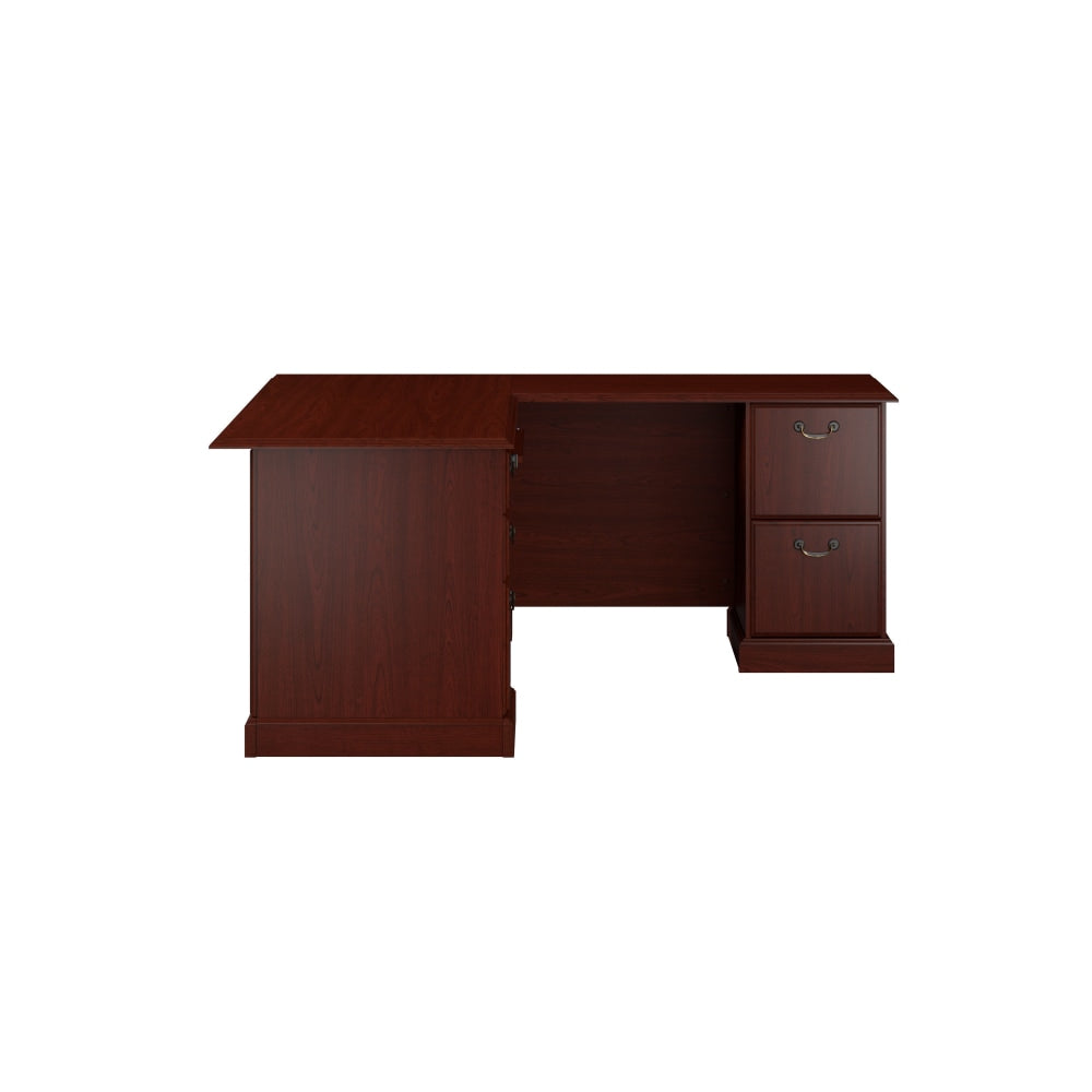 Bush Business Furniture Arlington 66inW L-Shaped Corner Desk, Harvest Cherry, Standard Delivery