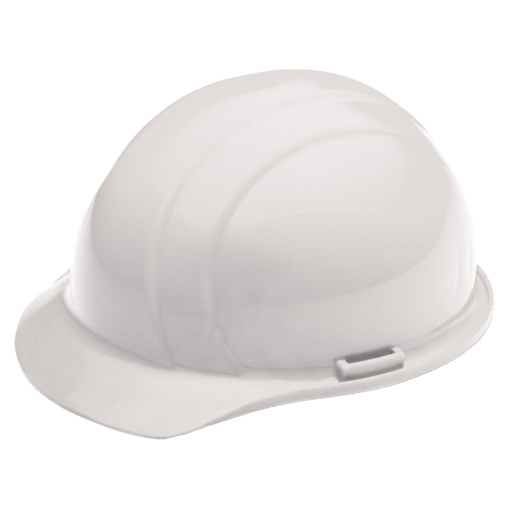 SKILCRAFT Easy Quick-Slide Cap Safety Helmet, White (AbilityOne 8415-00-935-3139)