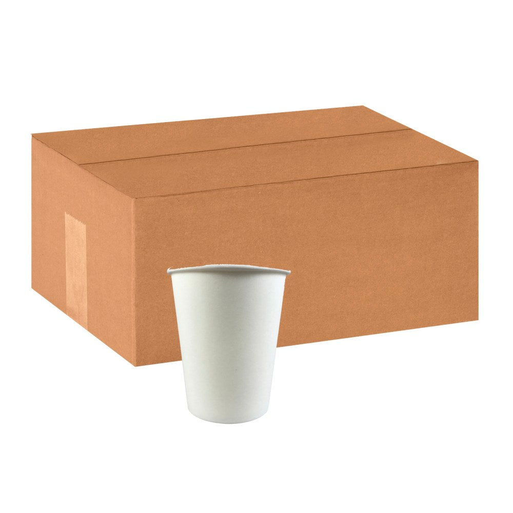 Hotel Emporium Generic Hot Cups, Individually Wrapped, 10 Oz, 100% Recycled, White, Pack Of 1,000 Cups