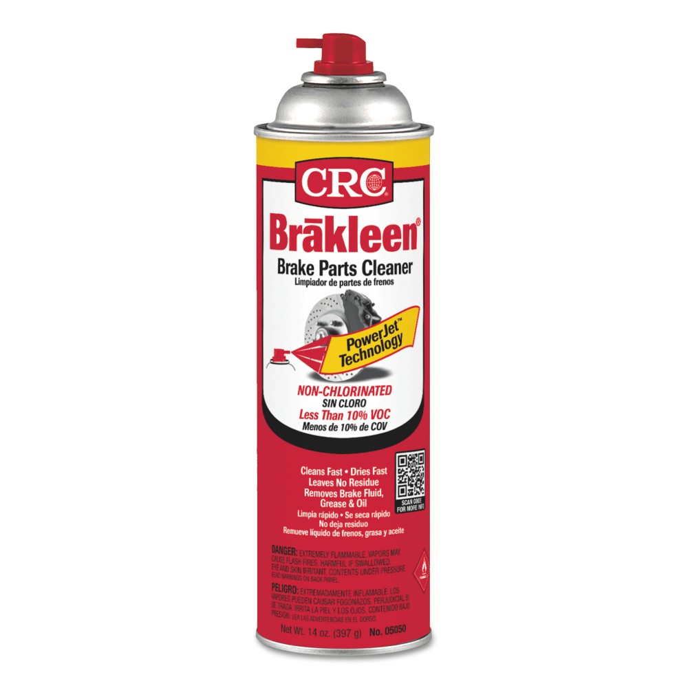 CRC 50 State Formula Brakleen Brake Parts Cleaner, 20 Oz Can, Case Of 12