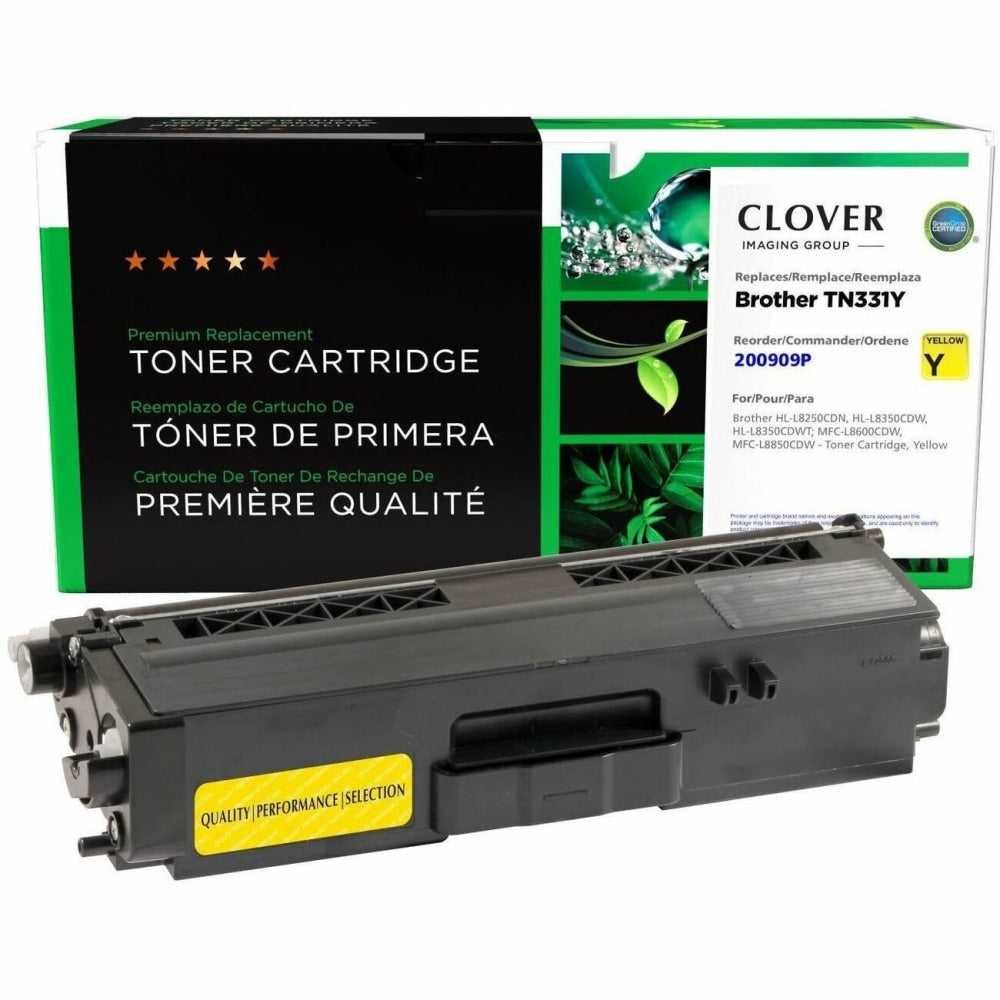 Office Depot Remanufactured Yellow Toner Cartridge Replacement For Brother TN331, ODTN331Y