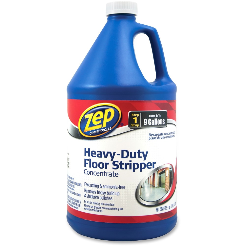 Zep Heavy-Duty Floor Stripper, 128 Oz Bottle