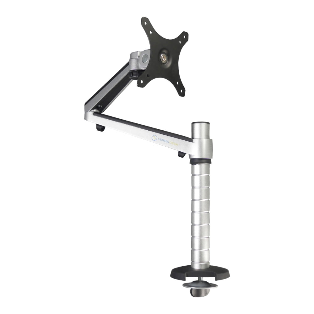 VersaDesk OmniView Single Monitor Arm, Silver