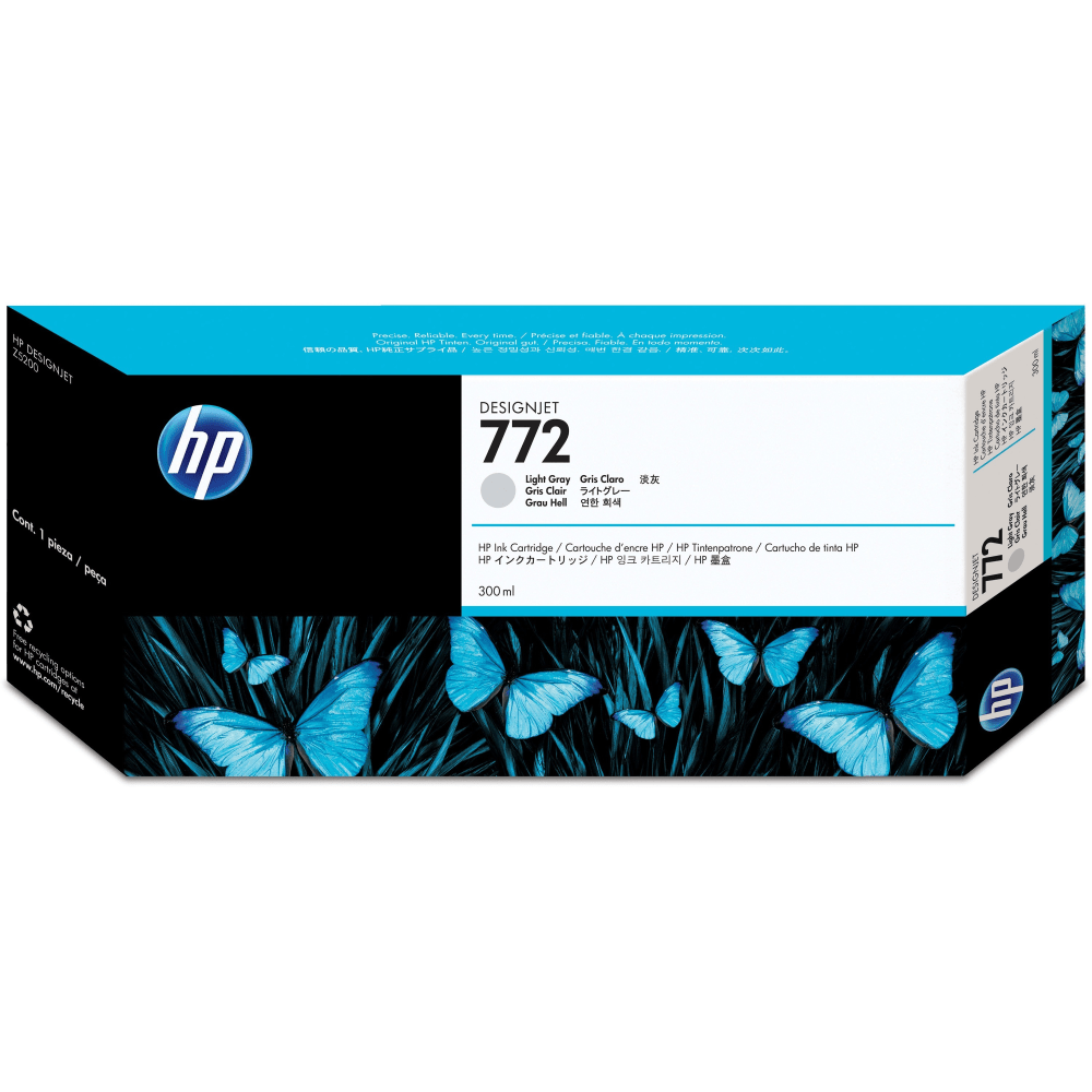 HP 772 Light Gray Ink Cartridge, CN634A