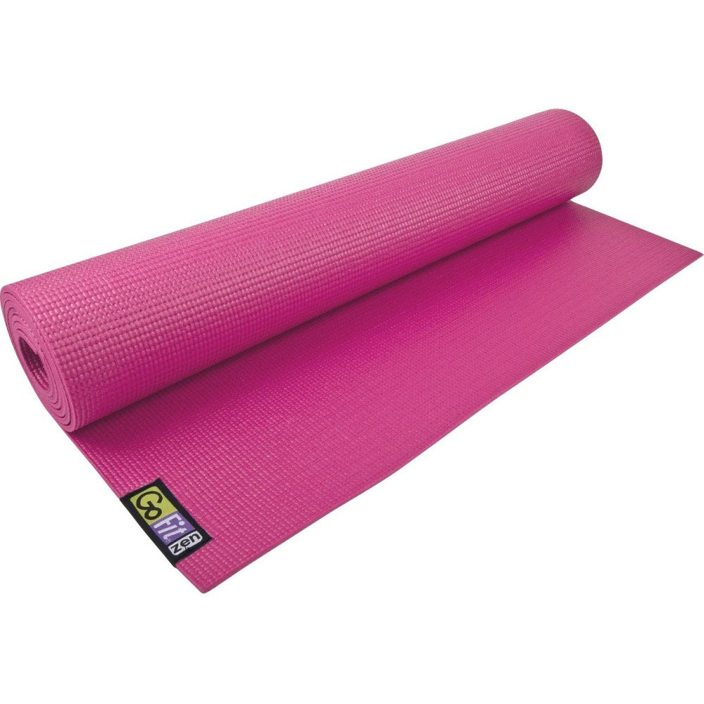 GoFit Exercise Mat - Exercise - 68in Length x 24in Width x 0.138in Thickness - Pink