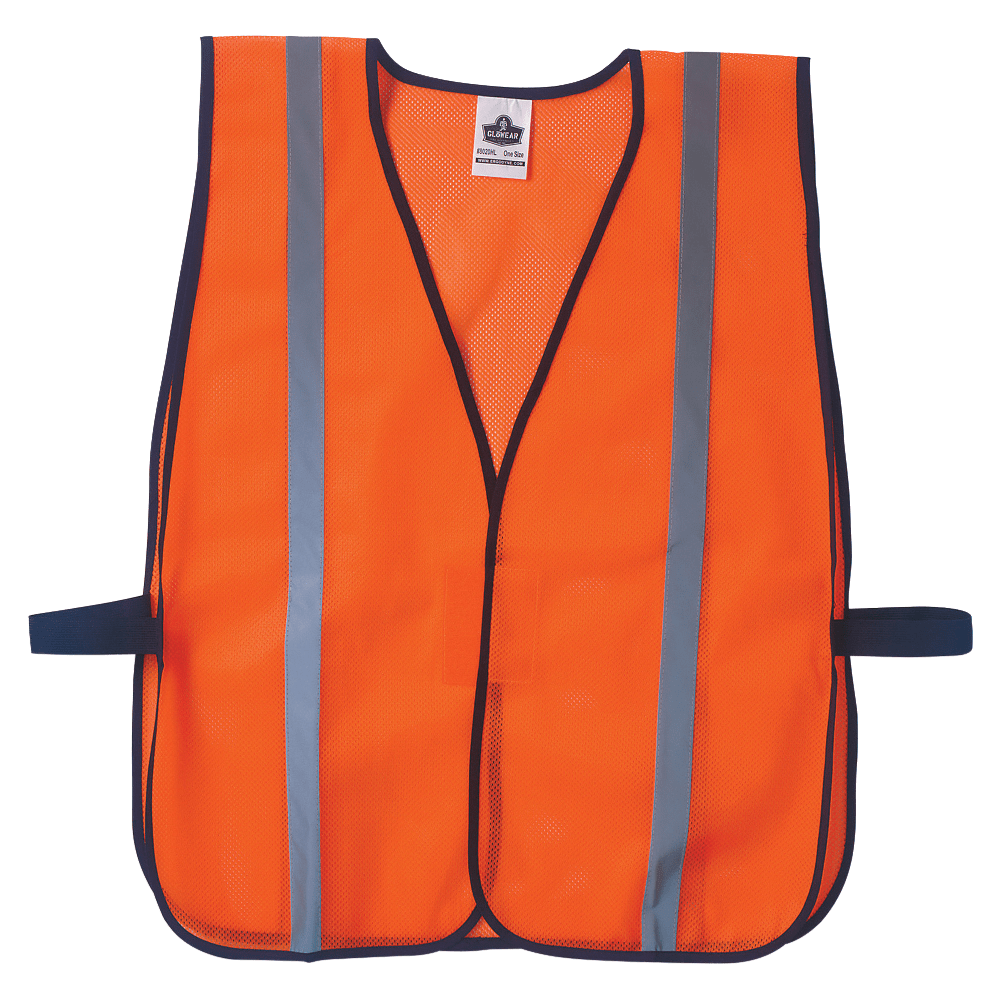 GloWear 8020HL  Orange Non-Certified Standard Vest