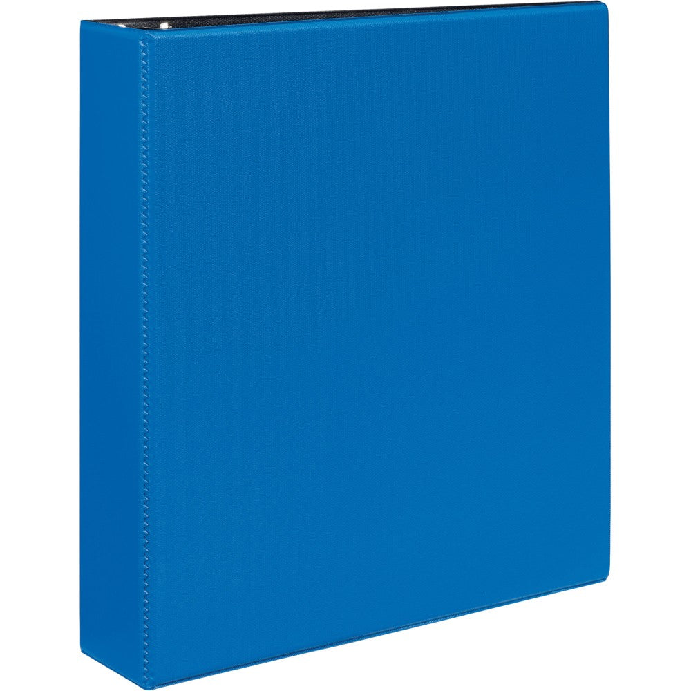 Avery Durable 3-Ring Binder With EZ-Turn Rings, 2in D-Rings, 41% Recycled, Blue