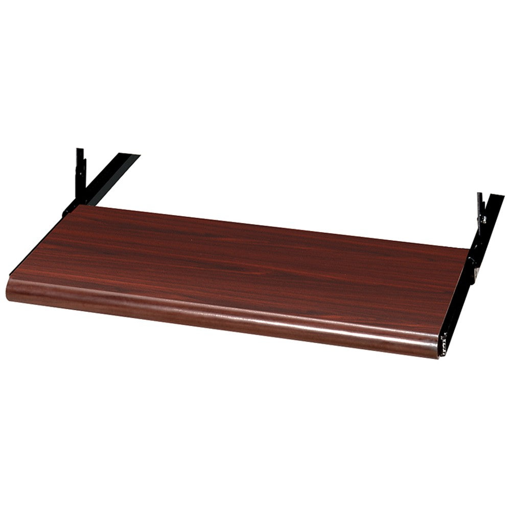 HON 94000 Series Slide-Away Keyboard Platform, Mahogany