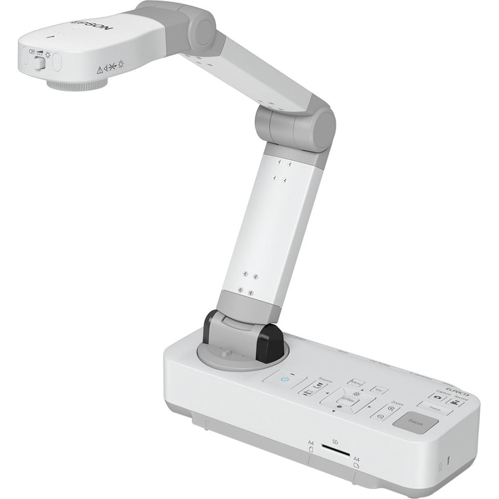 Epson DC-13 Document Camera - 0.37in CMOS - 16x Digital Zoom