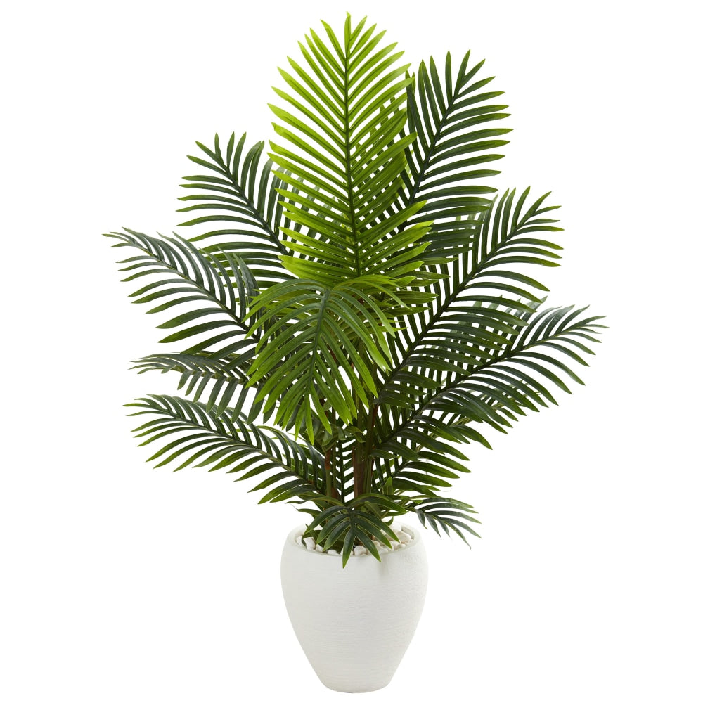 Nearly Natural Paradise Palm 54inH Artificial Tree With Planter, 54inH x 36inW x 36inD, Green