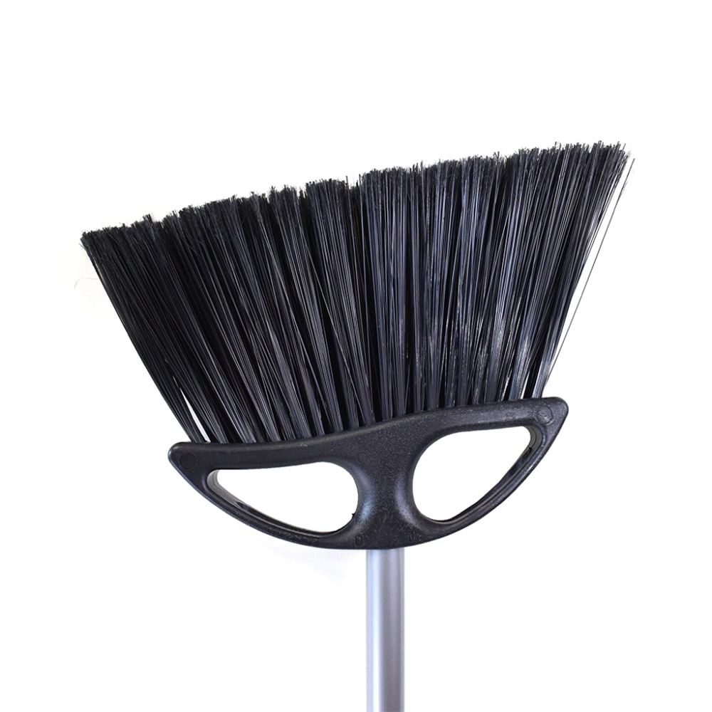 Globe Commercial Products Angle Broom, 48in x 13in, Black