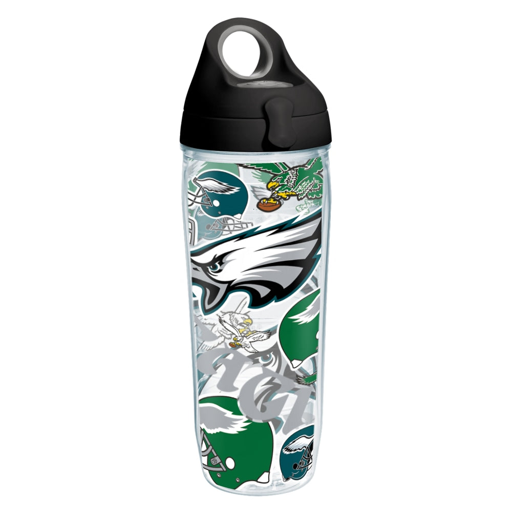 Tervis NFL All-Over Water Bottle With Lid, 24 Oz, Philadelphia Eagles