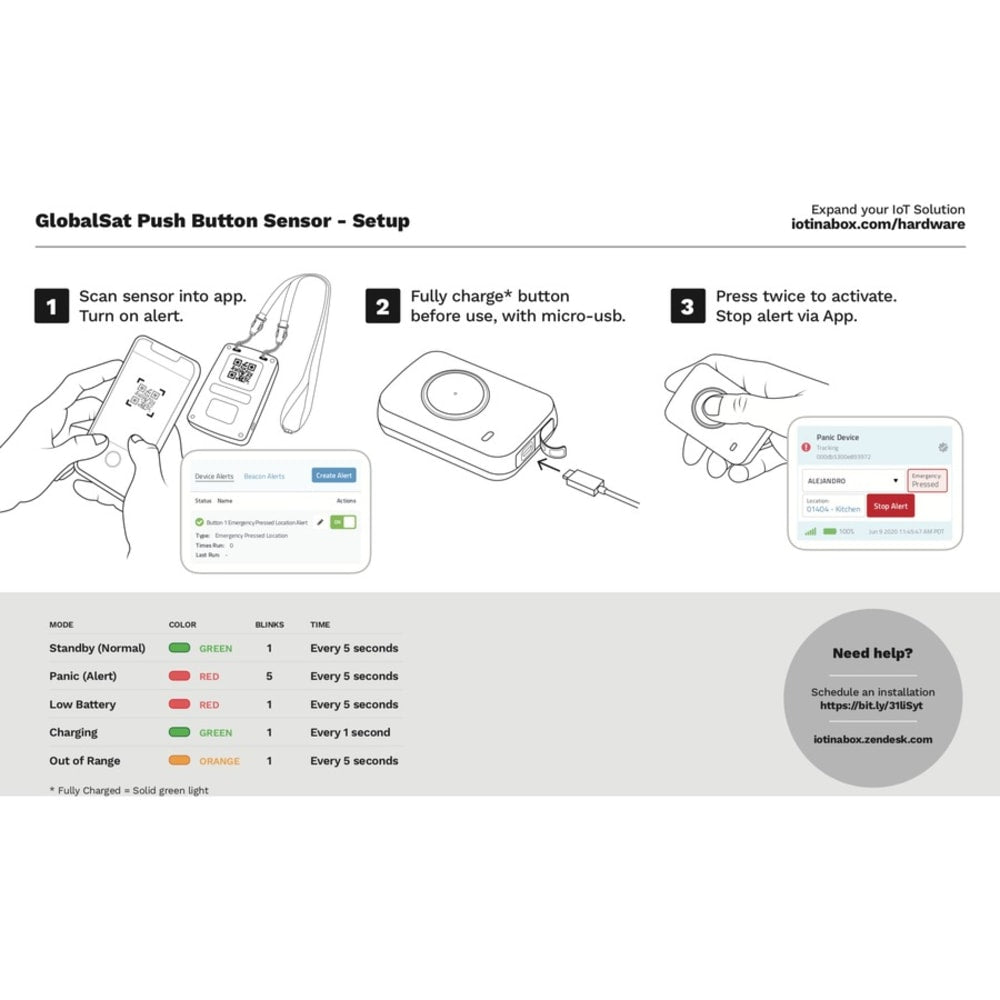 myDevices Push Button - For Outdoor, Indoor