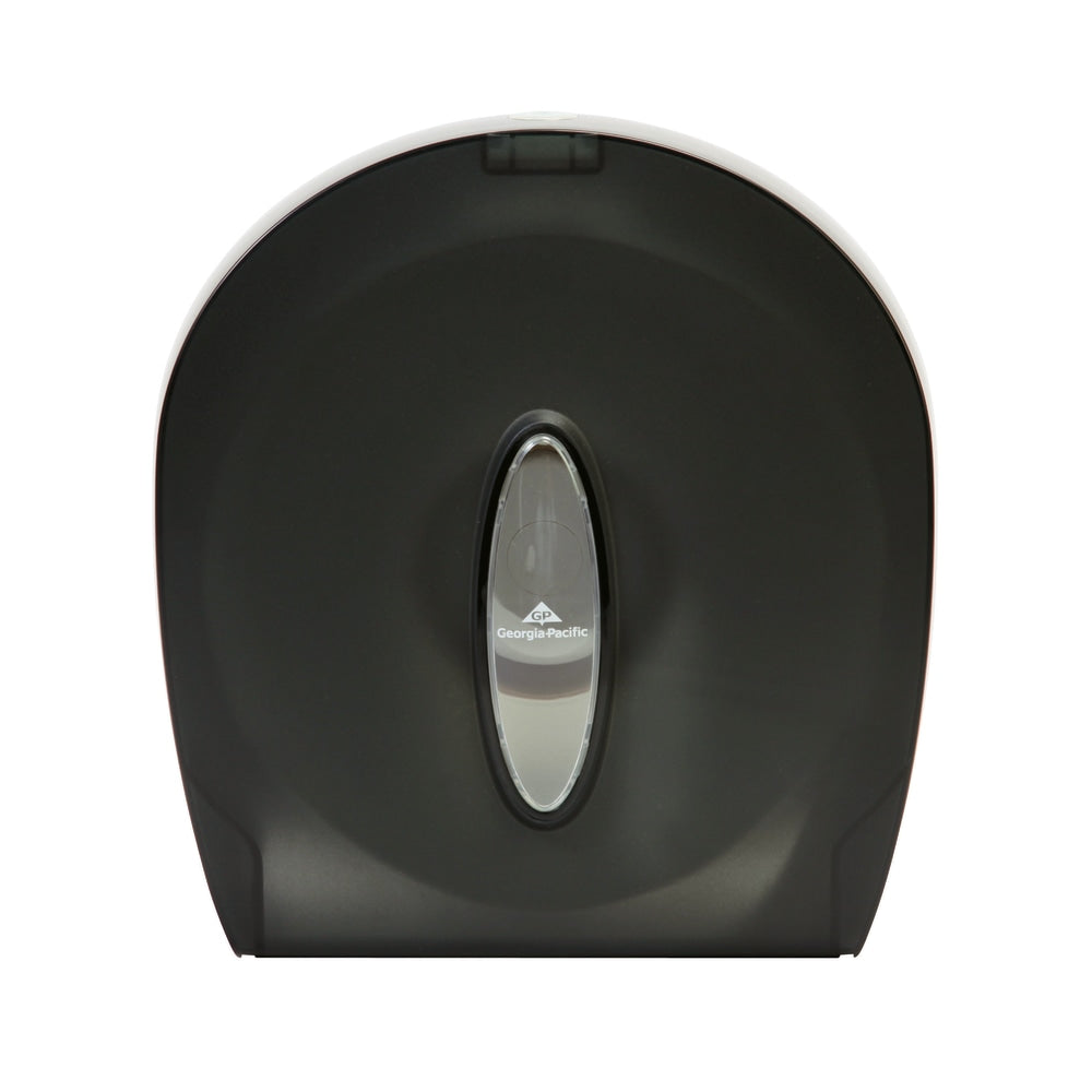 Georgia-Pacific 1-Roll Jumbo Jr. High-Capacity Toilet Paper Dispenser, Translucent Smoke