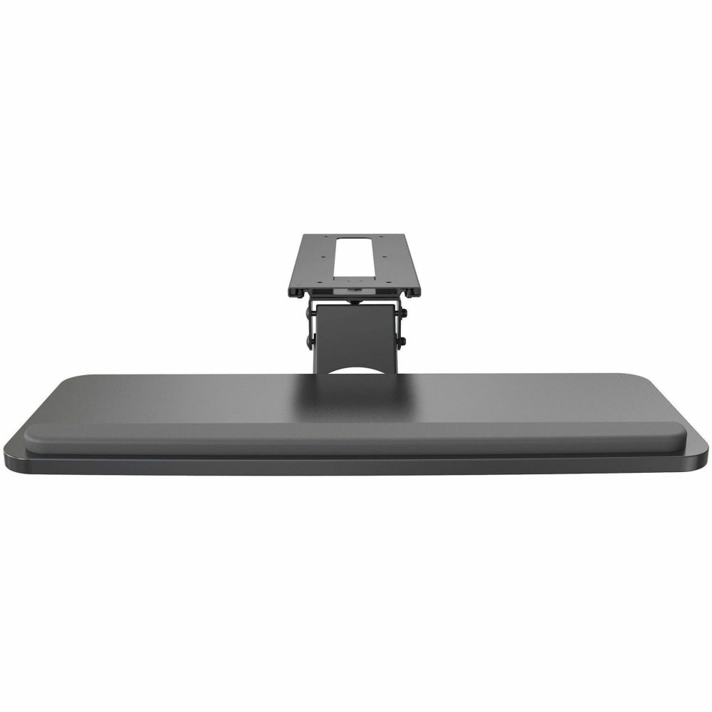 Lorell Universal Keyboard Tray - 5in Height x 10.9in Width - Black - 1