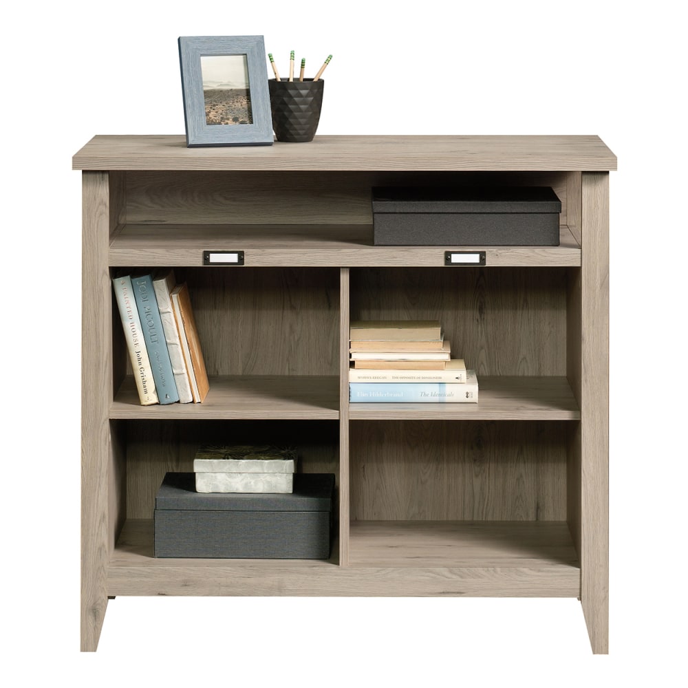 Sauder Summit Station 36inH 4-Cube Storage Bookcase, Laurel Oak