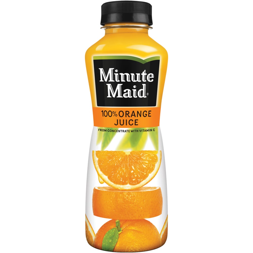 Minute Maid Orange Juice, 12 Oz, Pack Of 24