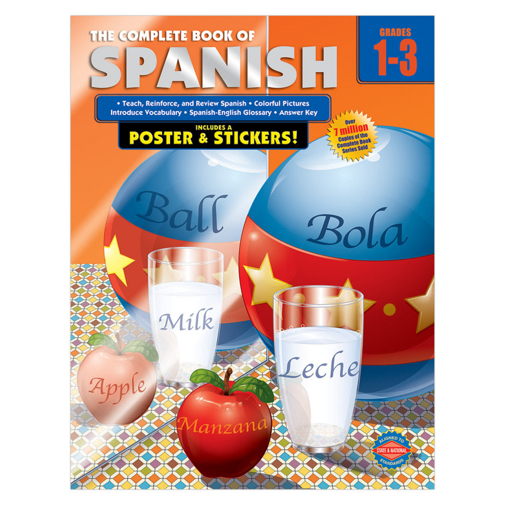 Carson-Dellosa The Complete Book Of .. Spanish, Grades 1-3