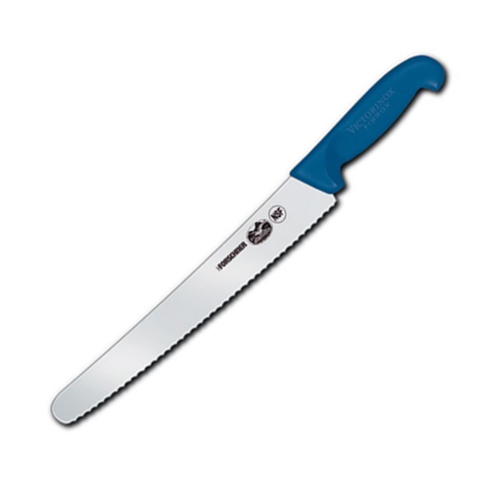 Victorinox Serrated Bread Knife, 10-1/4in, Blue