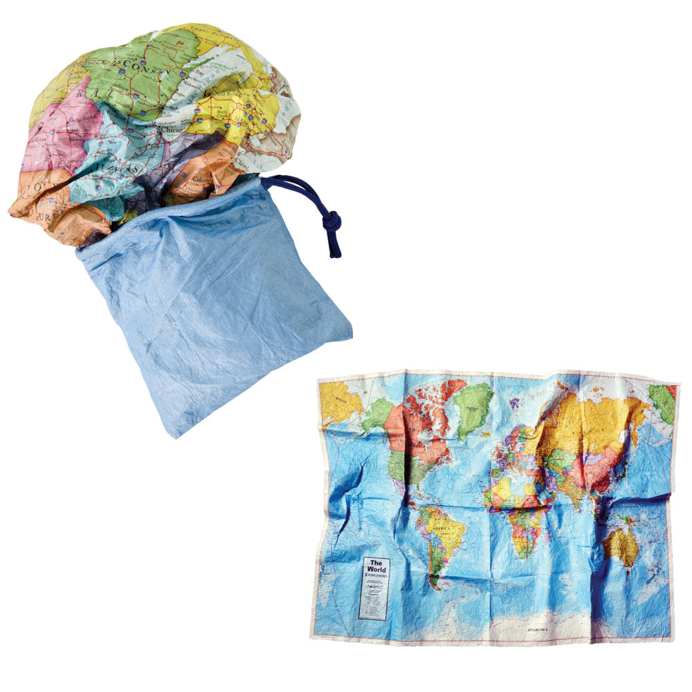 Round World Products World Scrunch Map, 24in x 36in