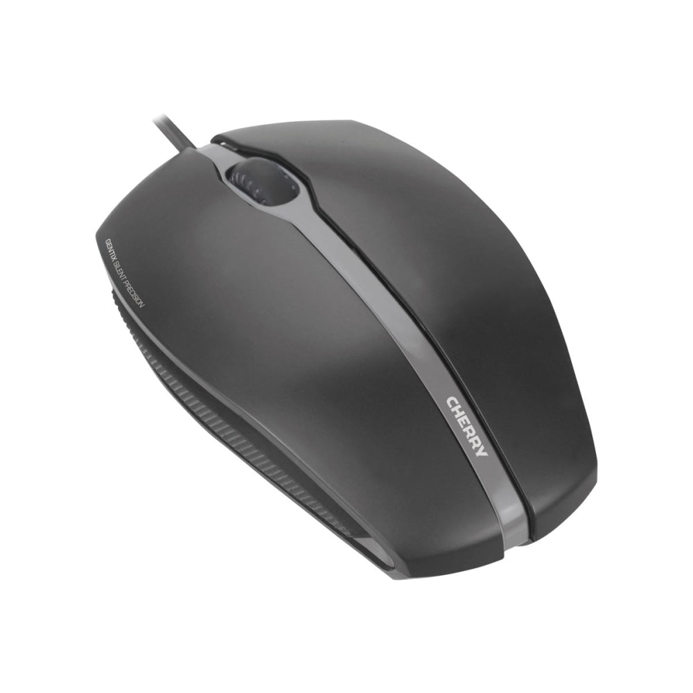 CHERRY GENTIX SILENT - Mouse - optical - 3 buttons - wired - USB - black