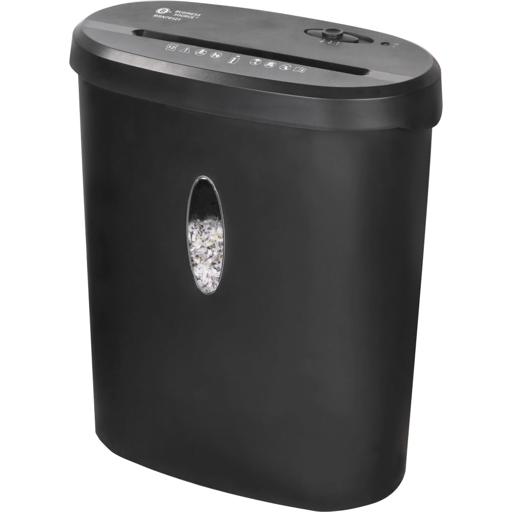 Business Source 4.6-Gallon Bin Cross-cut Shredder