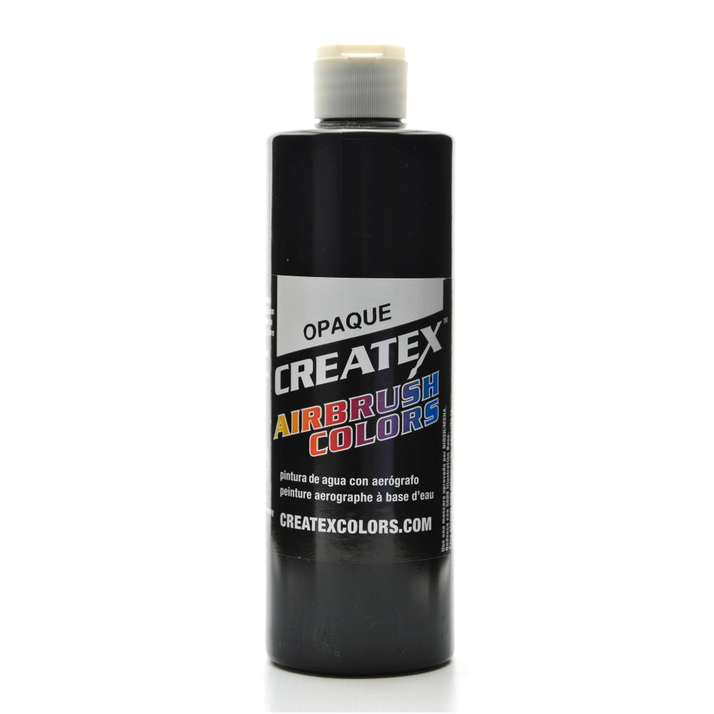 Createx Airbrush Colors, Opaque, 16 Oz, Black