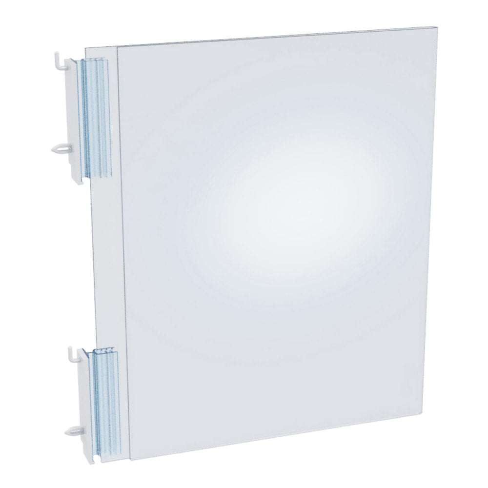 Azar Displays Top-Load Acrylic Sign Holders, Clear, Pack Of 10 Holders