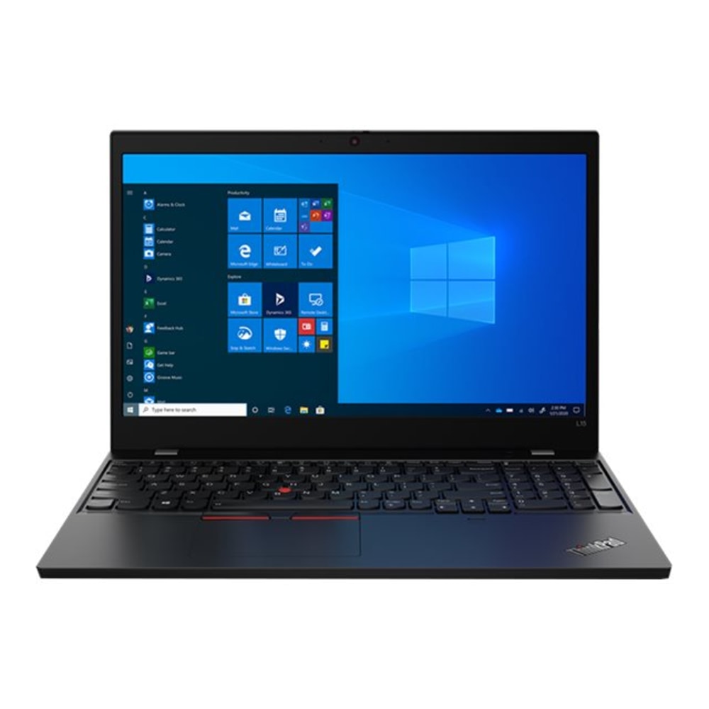 Lenovo ThinkPad L15 Gen1 20U7004CUS 15.6in Touchscreen Laptop - AMD Ryzen 5 PRO 4650U Hexa-core (6 Core) 2.10 GHz - 8 GB RAM - 256 GB SSD - Black - Windows 10 Pro - AMD Radeon Graphics