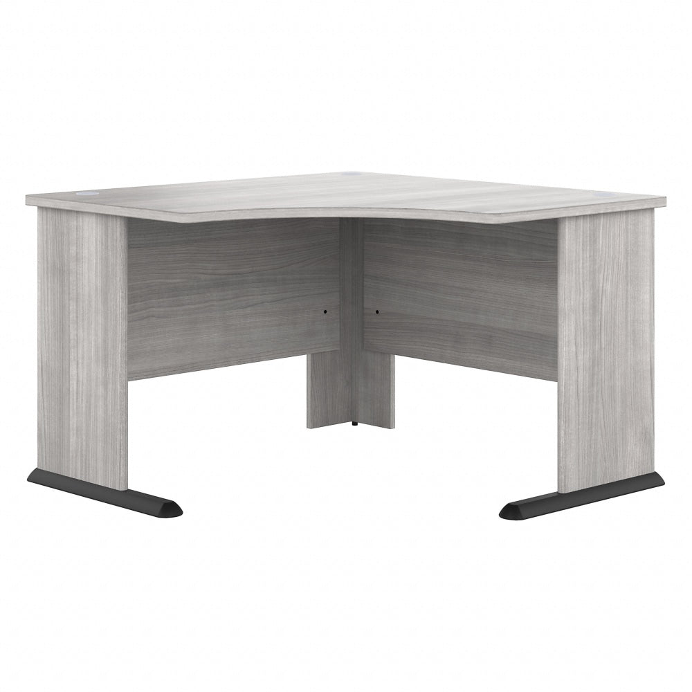 Bush Business Furniture Studio A 48inW Corner Computer Desk, Platinum Gray, Standard Delivery