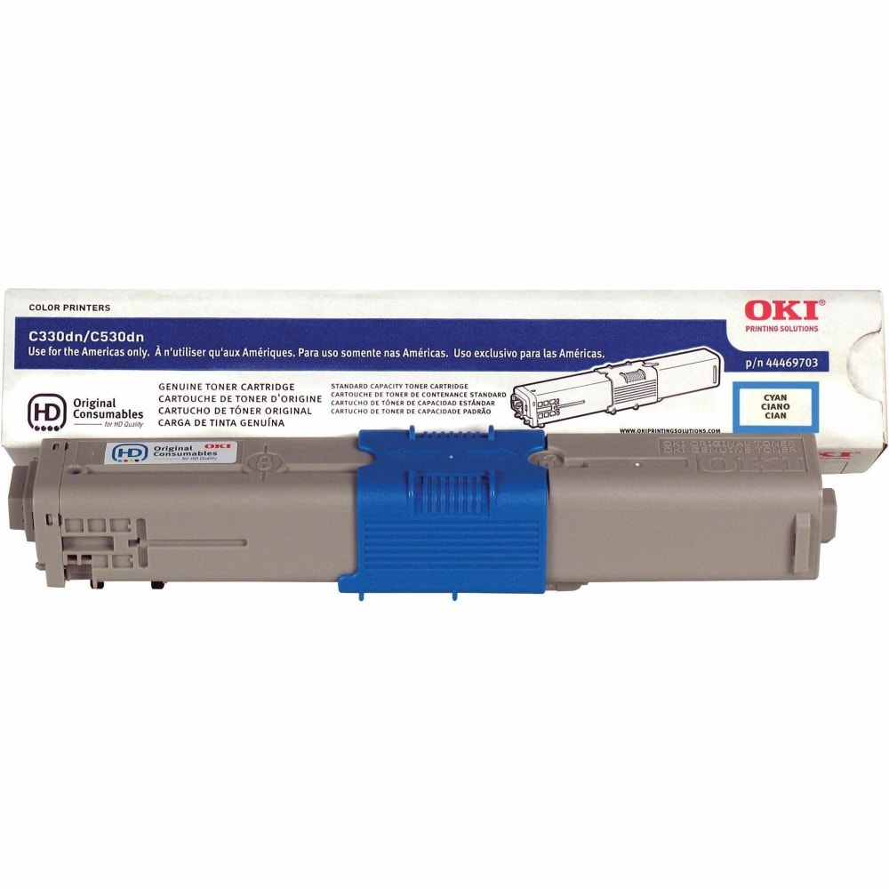 OKI 44469703 Cyan Toner Cartridge