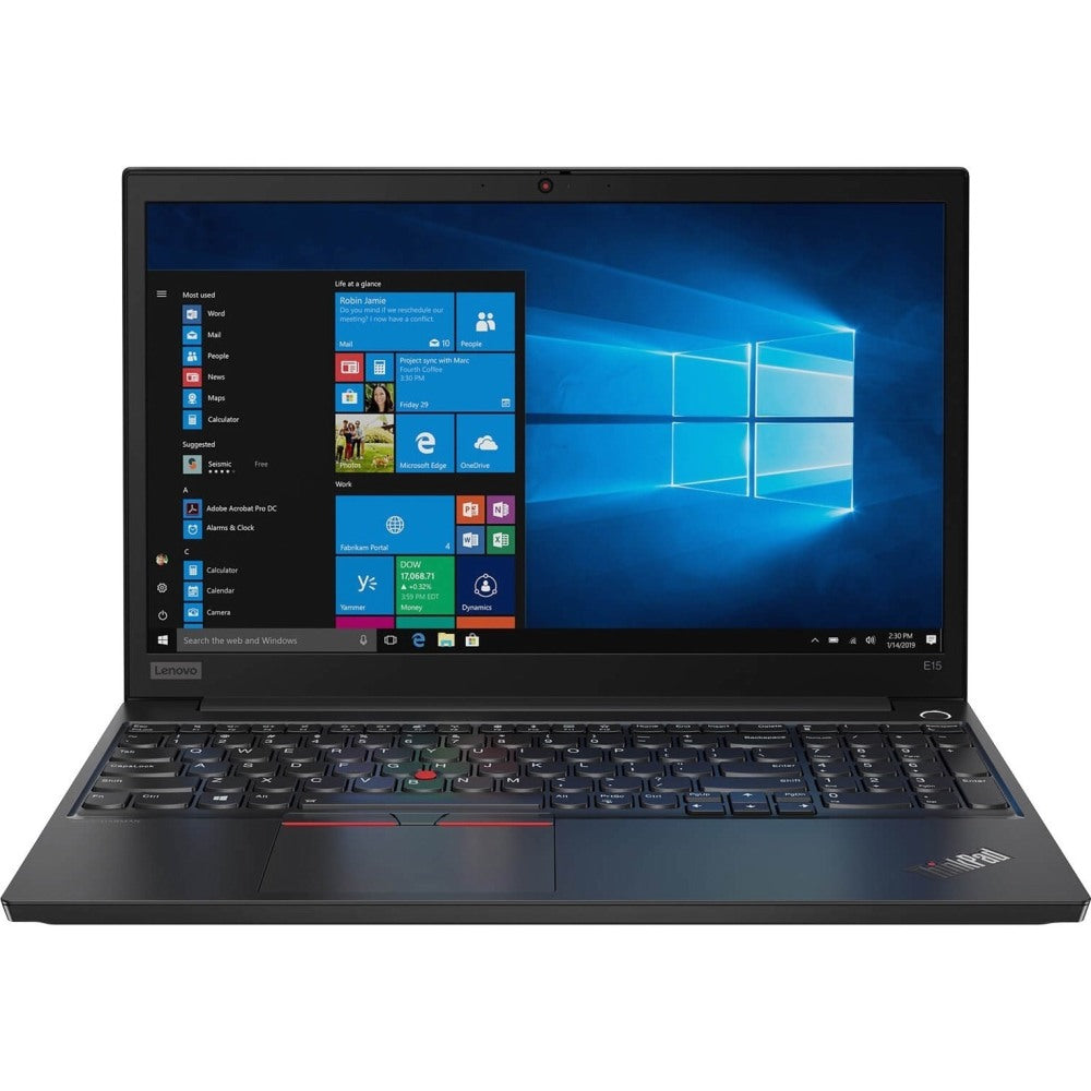 Lenovo ThinkPad E15 G2 Laptop, 15.6in Touchscreen, Intel Core i7, 16GB Memory, 512GB Solid State Drive, Windows 10 Pro