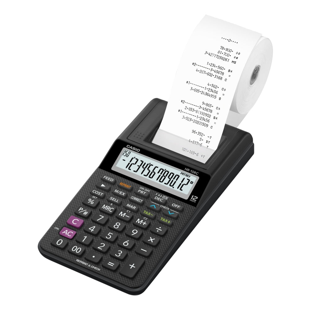 Casio HR-10RC Portable Printing Calculator