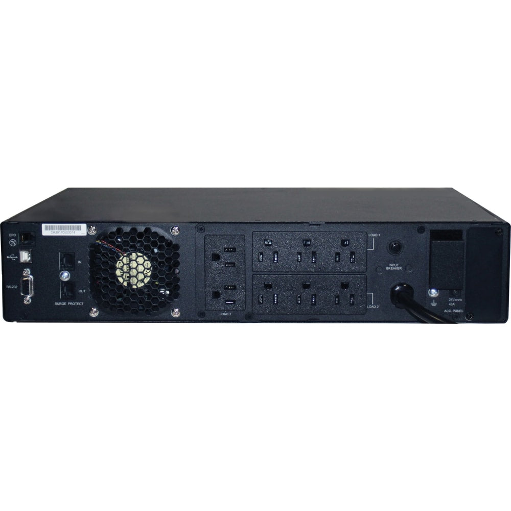 Minuteman Endeavor ED1000RTXL2UNC 1000VA Tower/Rack/Wall Mountable UPS - 2U Tower/Rack/Wall Mountable - 3 Minute Stand-by - 120 V AC Input - 120 V AC Output - 8 x NEMA 5-15R