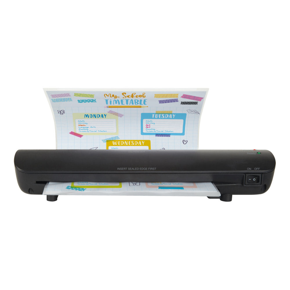 Office Depot Brand Thermal Laminator, 9in w, Black