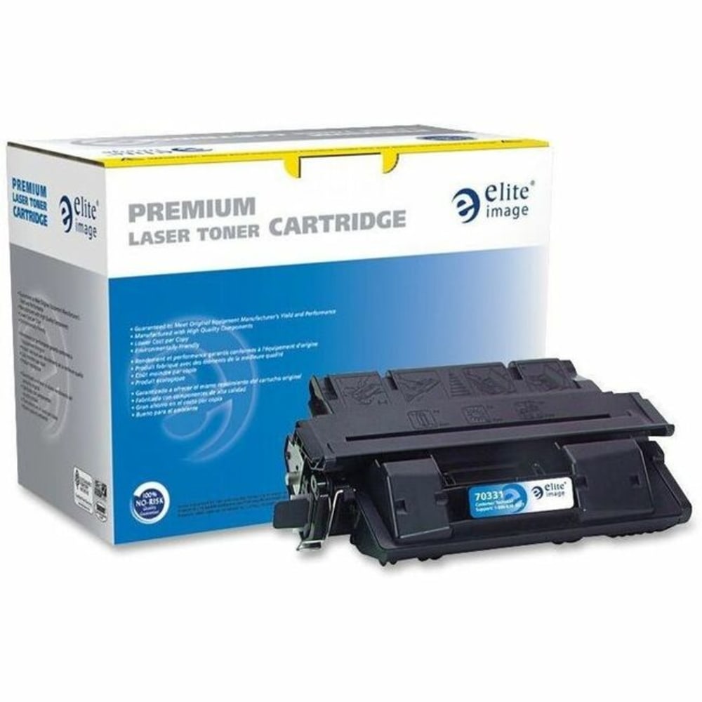 Elite Image Remanufactured Black High Yield Toner Cartridge Replacement For HP 61X, C8061X, ELI70331