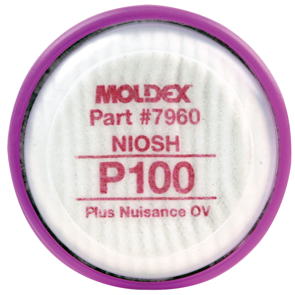 Moldex 7960 PR 100 Oil/Non-Oil Particulate Nuisance Filter Disk