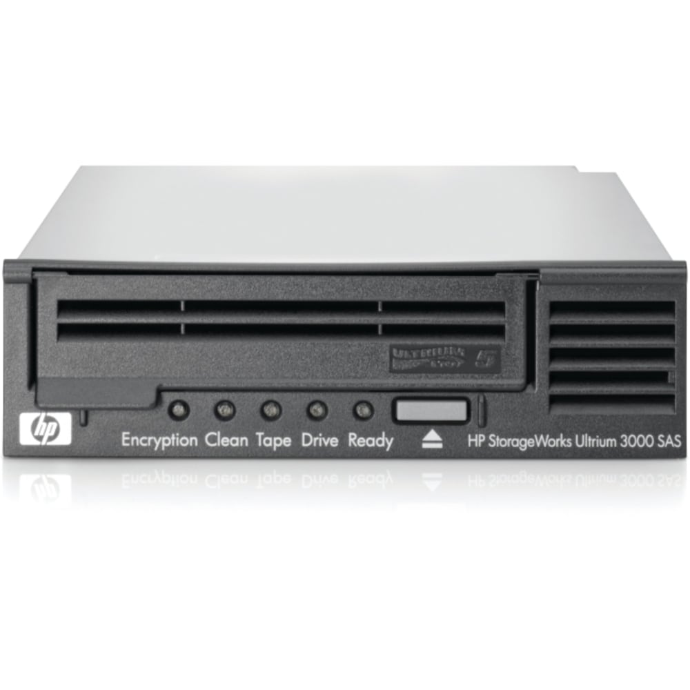 HPE LTO-5 Ultrium 3000 SAS Internal Tape Drive - LTO-5 - 1.50 TB (Native)/3 TB (Compressed) - SAS - 5.25in Width - 1/2H Height - Internal - 142.22 MB/s Native - 291.27 MB/s Compressed - Linear Serpentine - 3 Year Warranty