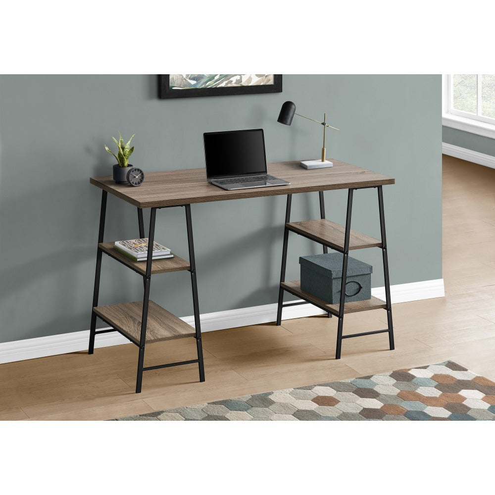 Monarch Specialties Wincey 48inW Computer Desk, Dark Taupe