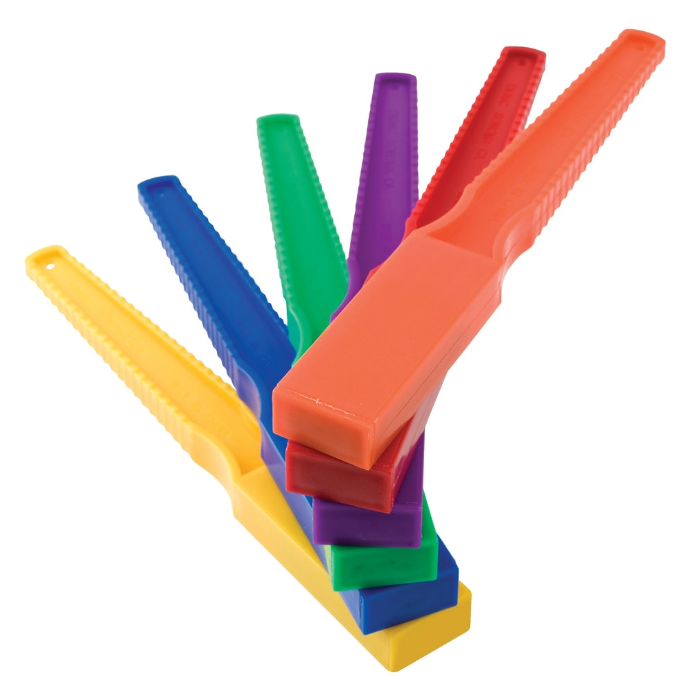 Dowling Magnets Magnet Wands, 7-5/8in, Assorted Colors, Pack of 12 Wands