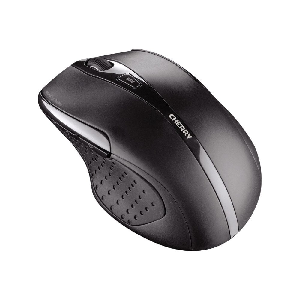 CHERRY DW 5100 - Keyboard and mouse set - wireless - 2.4 GHz - US with Euro symbol - key switch: CHERRY LPK - black