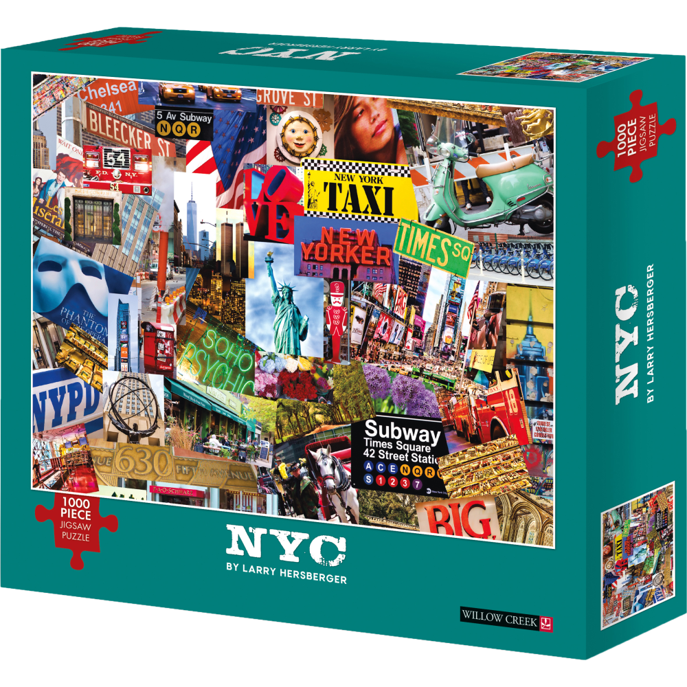 Willow Creek Press 1,000-Piece Puzzle, NYC