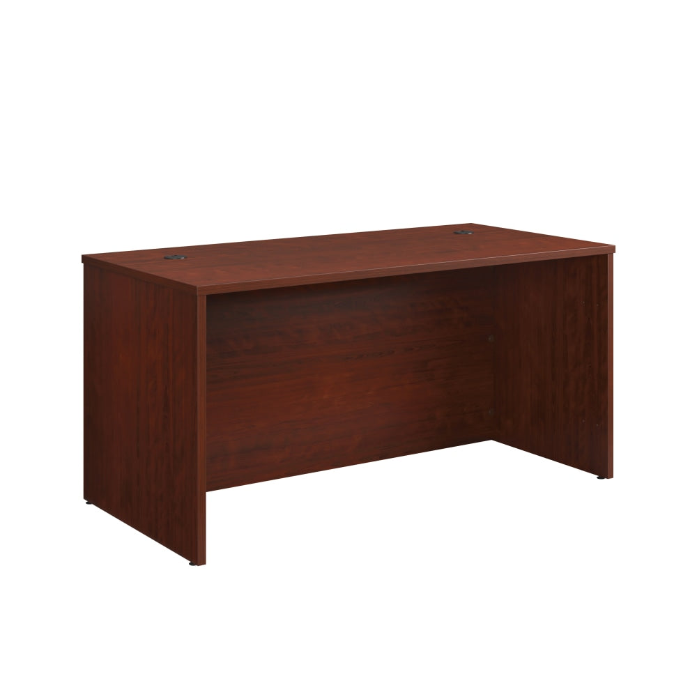 Sauder Affirm 59inW Computer Desk Shell, Classic Cherry