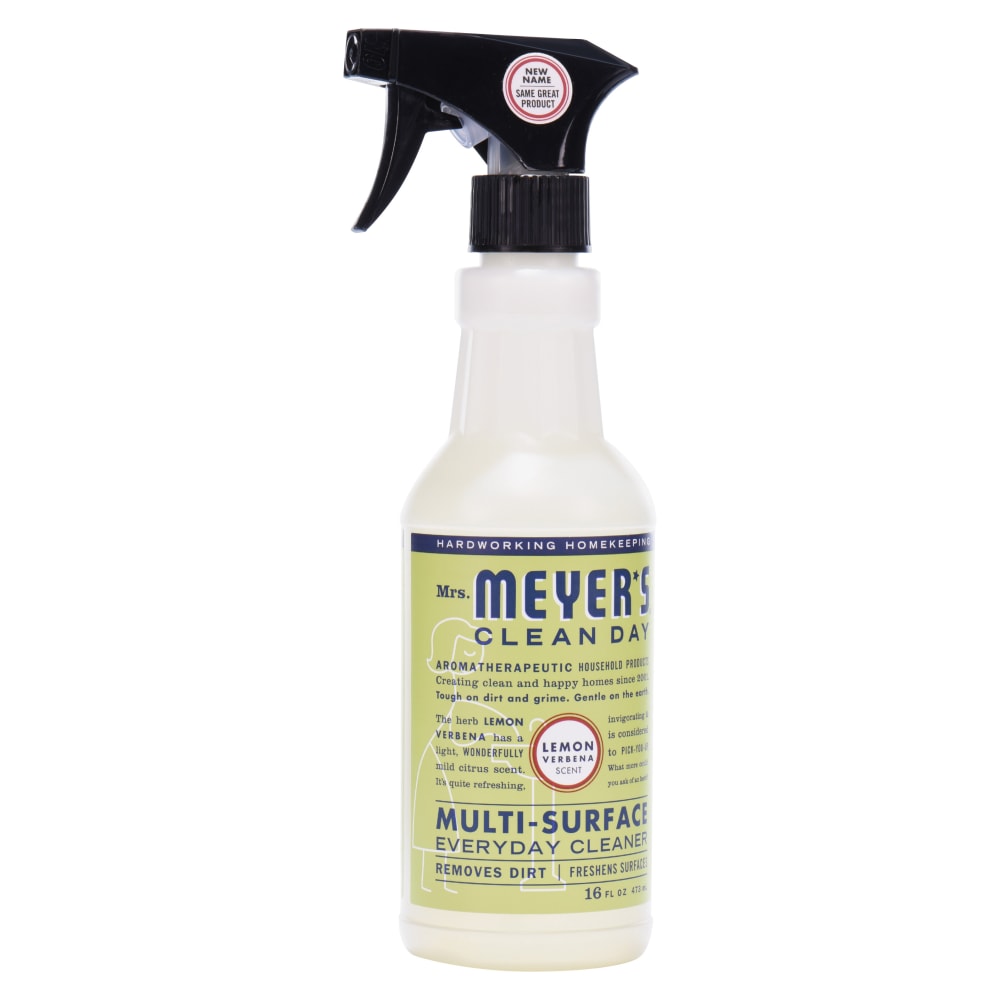 Mrs. Meyers Clean Day Multi-Surface Everyday Cleaner, Lemon Verbena Scent, 16 Oz Bottle