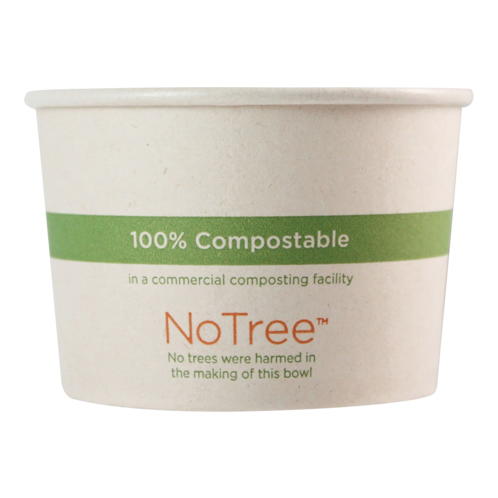 World Centric Paper Bowls, 16 Oz, Natural, Carton Of 500 Bowls